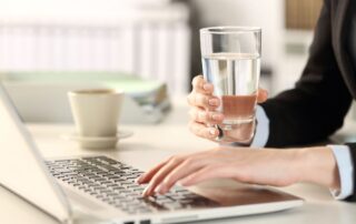 Business office solutions include products and services like water coolers
